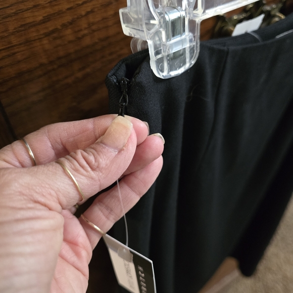 NEW Petite Sophisticate A Line skirt. - Picture 5 of 5